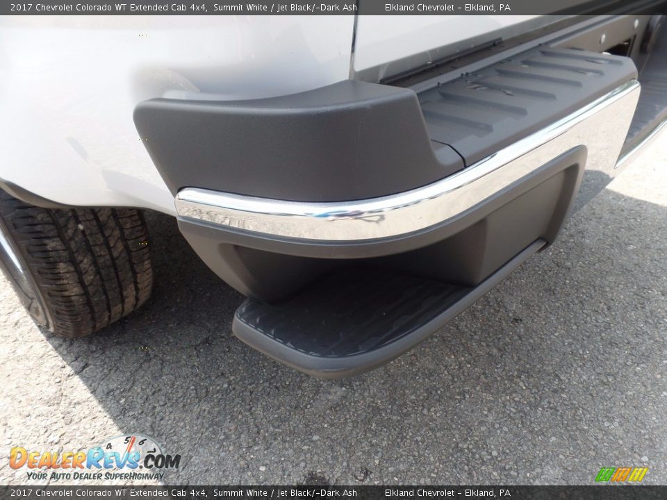 2017 Chevrolet Colorado WT Extended Cab 4x4 Summit White / Jet Black/­Dark Ash Photo #16