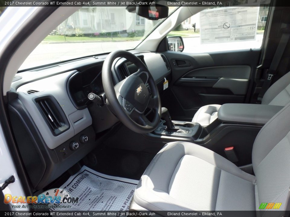 2017 Chevrolet Colorado WT Extended Cab 4x4 Summit White / Jet Black/­Dark Ash Photo #17