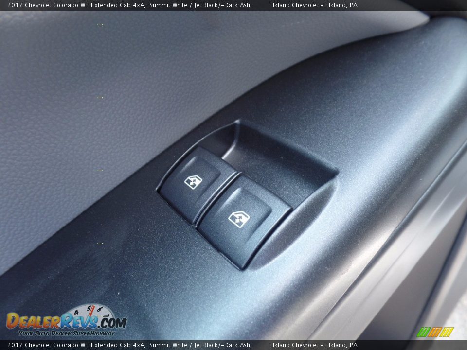 2017 Chevrolet Colorado WT Extended Cab 4x4 Summit White / Jet Black/­Dark Ash Photo #19