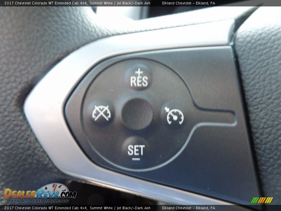 2017 Chevrolet Colorado WT Extended Cab 4x4 Summit White / Jet Black/­Dark Ash Photo #22