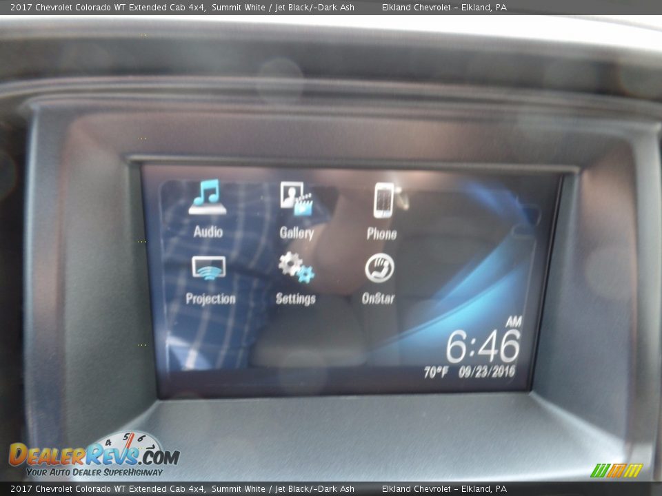 2017 Chevrolet Colorado WT Extended Cab 4x4 Summit White / Jet Black/­Dark Ash Photo #25