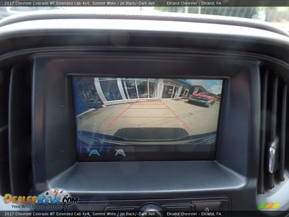 2017 Chevrolet Colorado WT Extended Cab 4x4 Summit White / Jet Black/­Dark Ash Photo #26