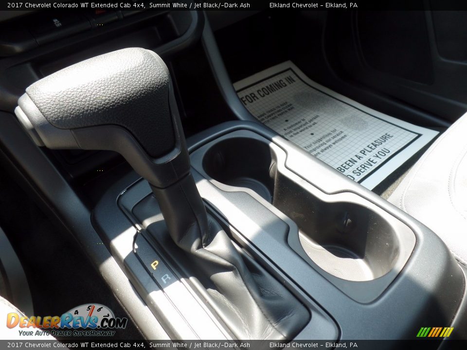 2017 Chevrolet Colorado WT Extended Cab 4x4 Summit White / Jet Black/­Dark Ash Photo #30