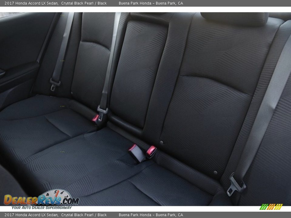 2017 Honda Accord LX Sedan Crystal Black Pearl / Black Photo #13