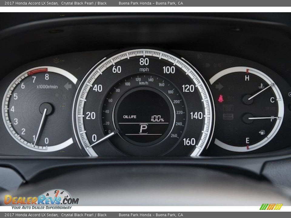 2017 Honda Accord LX Sedan Crystal Black Pearl / Black Photo #15