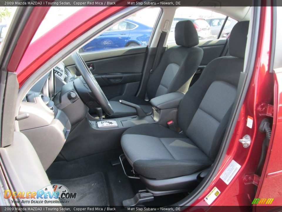 2009 Mazda MAZDA3 i Touring Sedan Copper Red Mica / Black Photo #14
