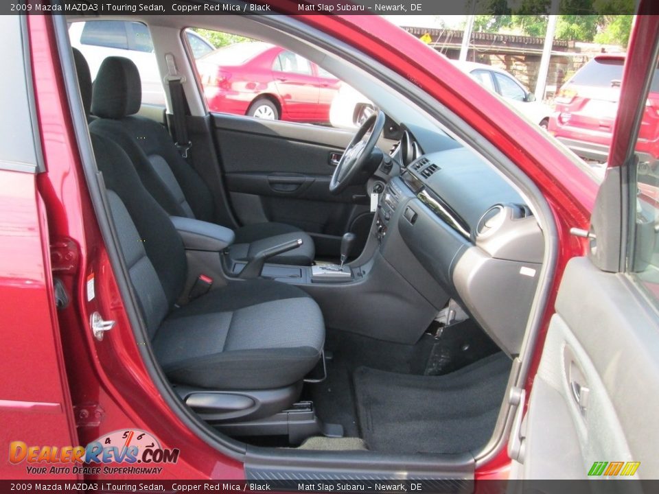 2009 Mazda MAZDA3 i Touring Sedan Copper Red Mica / Black Photo #16