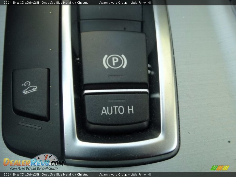 2014 BMW X3 xDrive28i Deep Sea Blue Metallic / Chestnut Photo #32