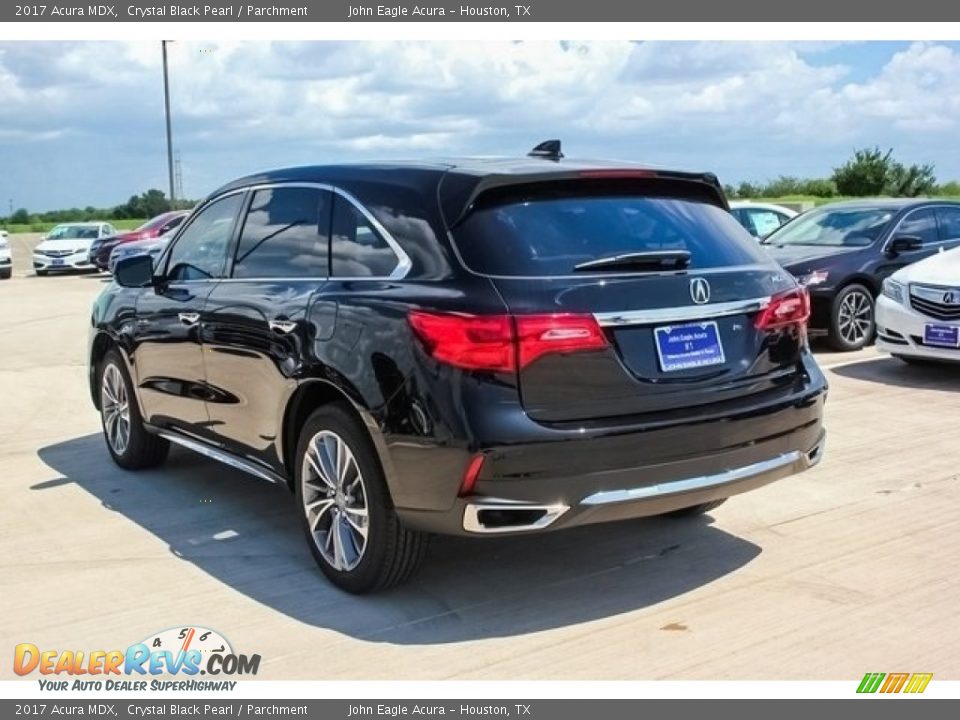 2017 Acura MDX Crystal Black Pearl / Parchment Photo #5