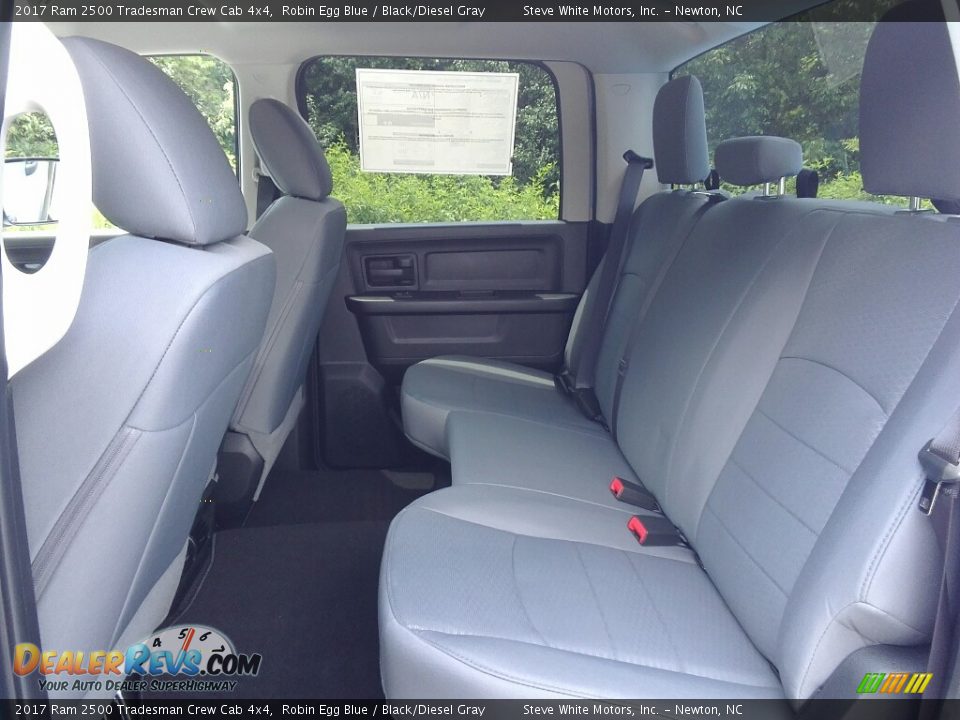 2017 Ram 2500 Tradesman Crew Cab 4x4 Robin Egg Blue / Black/Diesel Gray Photo #11