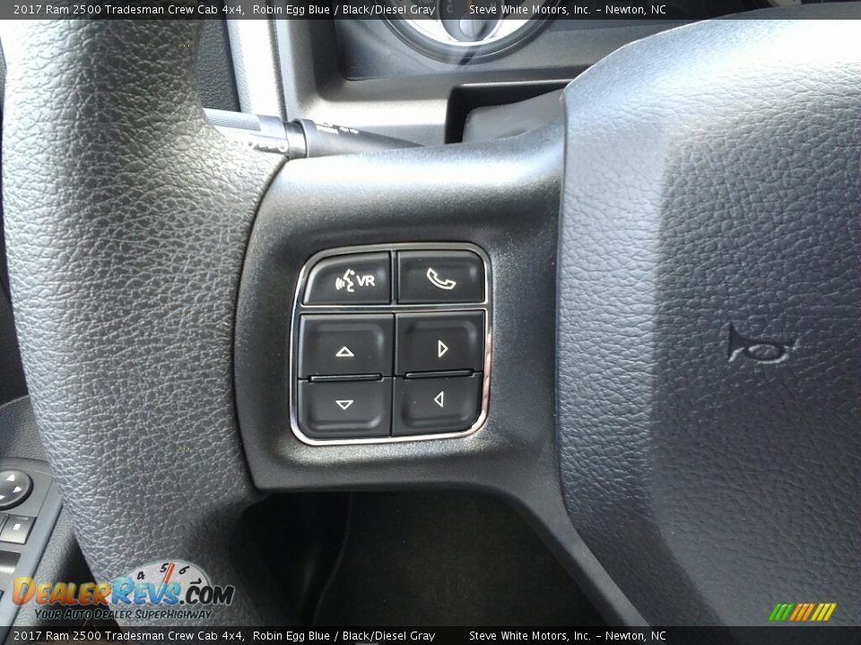 2017 Ram 2500 Tradesman Crew Cab 4x4 Robin Egg Blue / Black/Diesel Gray Photo #16