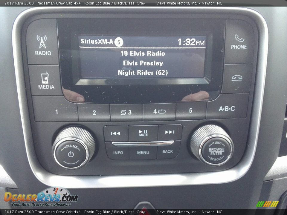 2017 Ram 2500 Tradesman Crew Cab 4x4 Robin Egg Blue / Black/Diesel Gray Photo #20