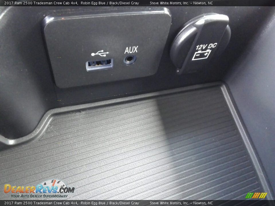 2017 Ram 2500 Tradesman Crew Cab 4x4 Robin Egg Blue / Black/Diesel Gray Photo #25