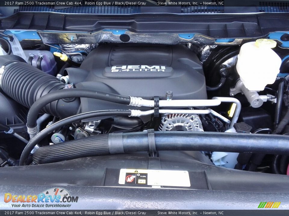 2017 Ram 2500 Tradesman Crew Cab 4x4 6.4 Liter HEMI OHV 16-Valve MSD V8 Engine Photo #28