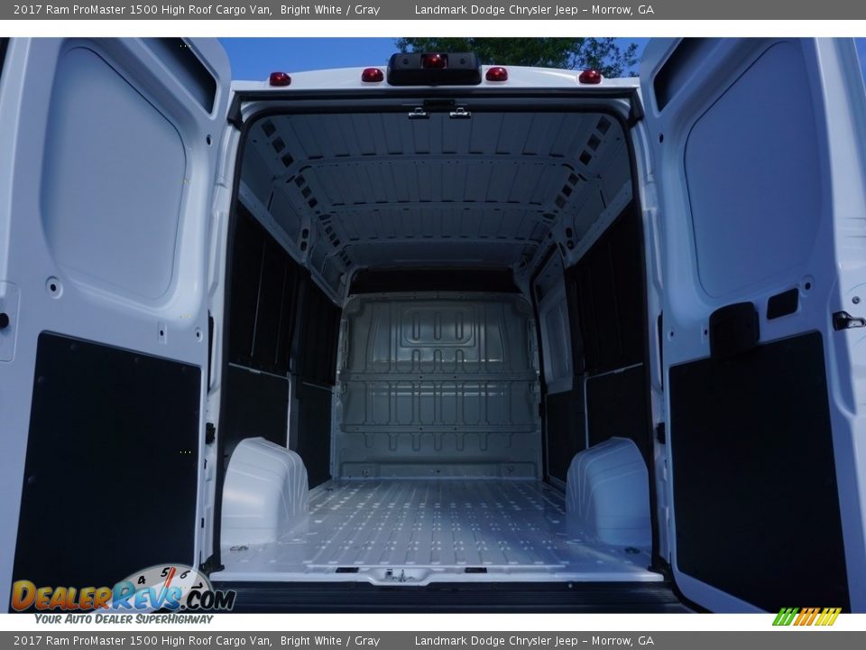 2017 Ram ProMaster 1500 High Roof Cargo Van Bright White / Gray Photo #9