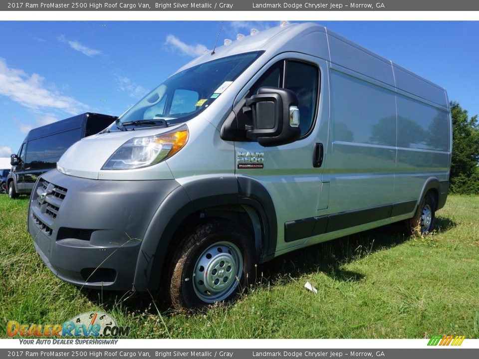 2017 Ram ProMaster 2500 High Roof Cargo Van Bright Silver Metallic / Gray Photo #1