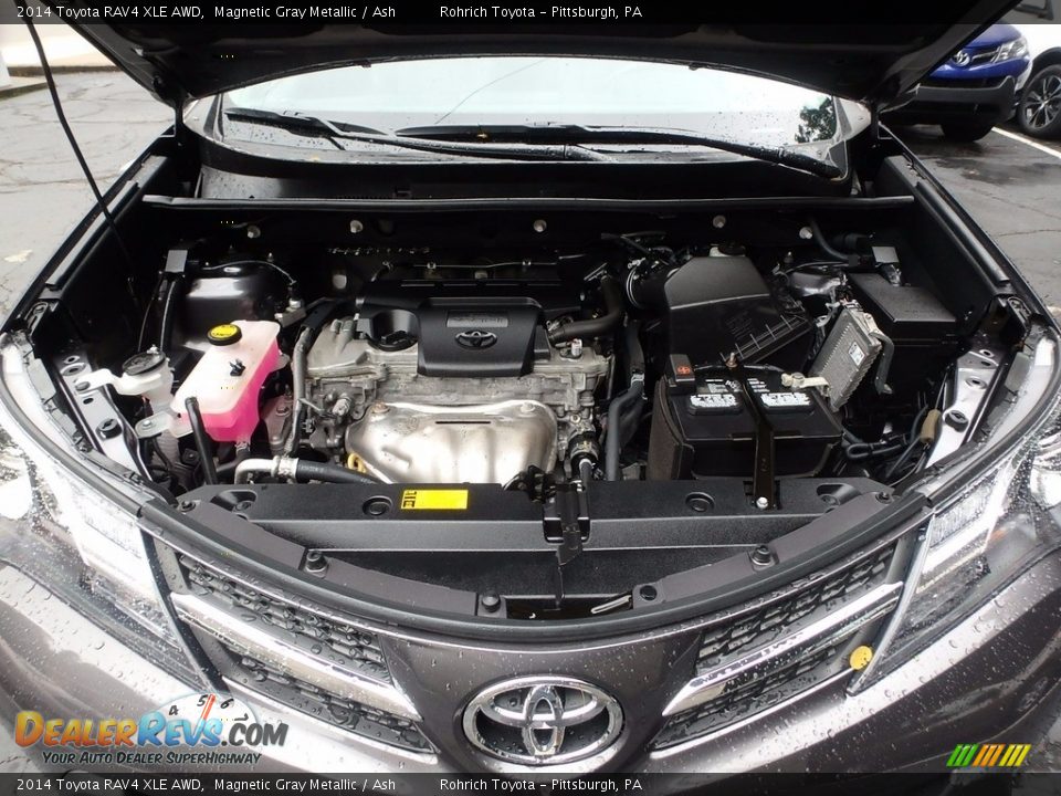 2014 Toyota RAV4 XLE AWD Magnetic Gray Metallic / Ash Photo #18