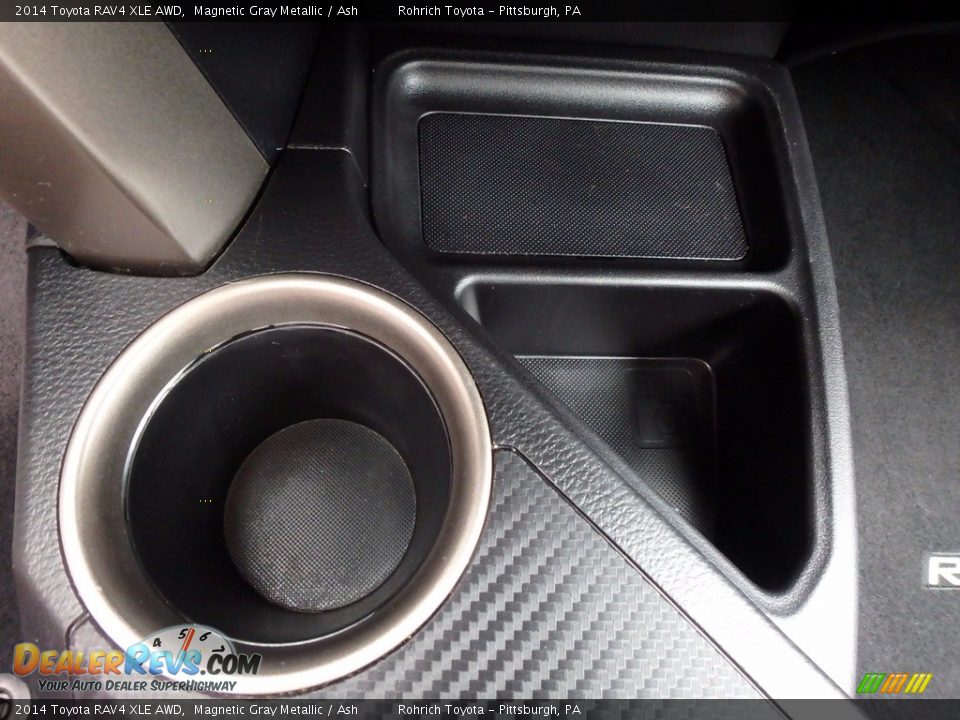 2014 Toyota RAV4 XLE AWD Magnetic Gray Metallic / Ash Photo #22