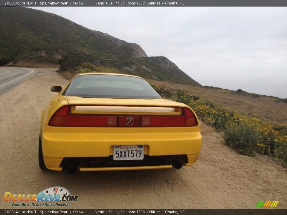 2003 Acura NSX T Spa Yellow Pearl / Yellow Photo #18