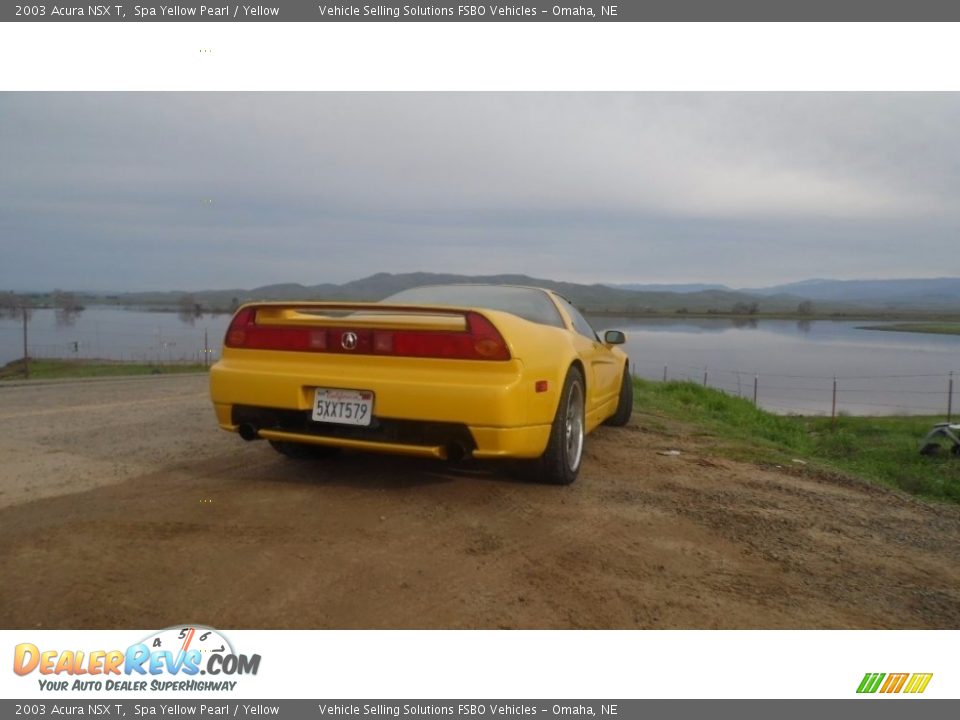 2003 Acura NSX T Spa Yellow Pearl / Yellow Photo #19