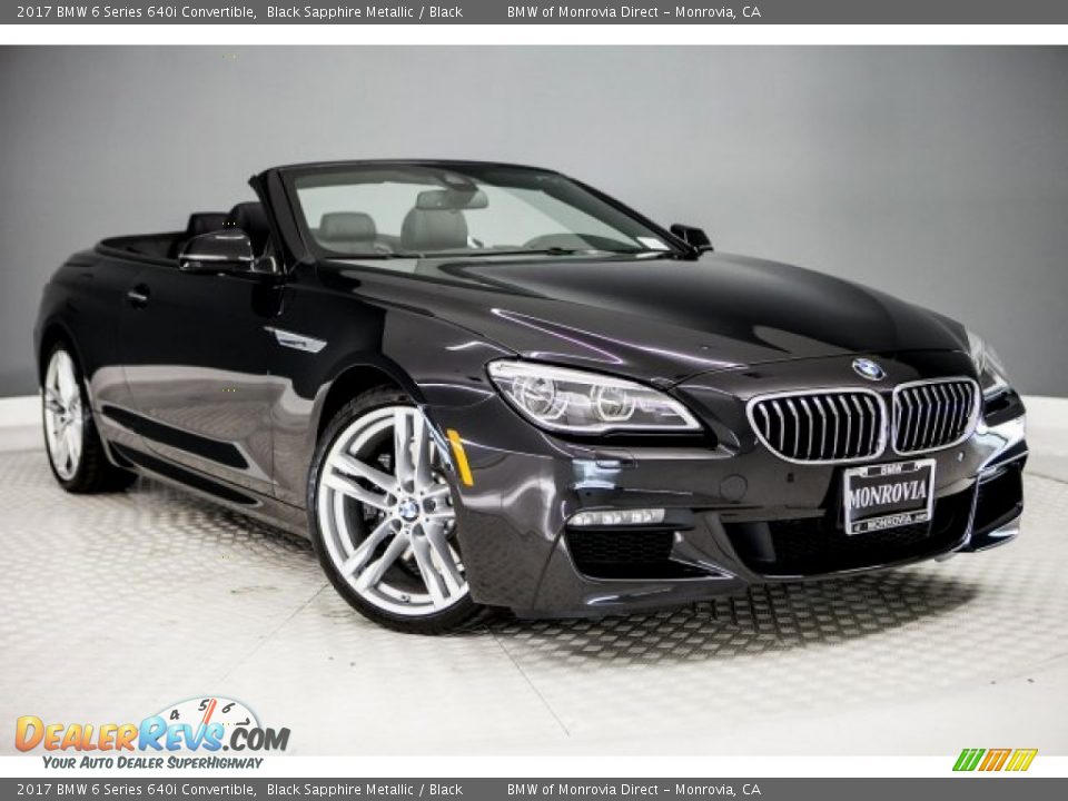 Front 3/4 View of 2017 BMW 6 Series 640i Convertible Photo #12