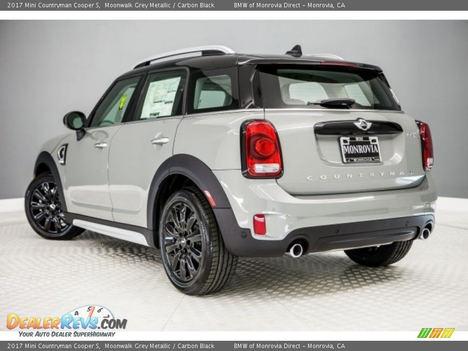 2017 Mini Countryman Cooper S Moonwalk Grey Metallic / Carbon Black Photo #3
