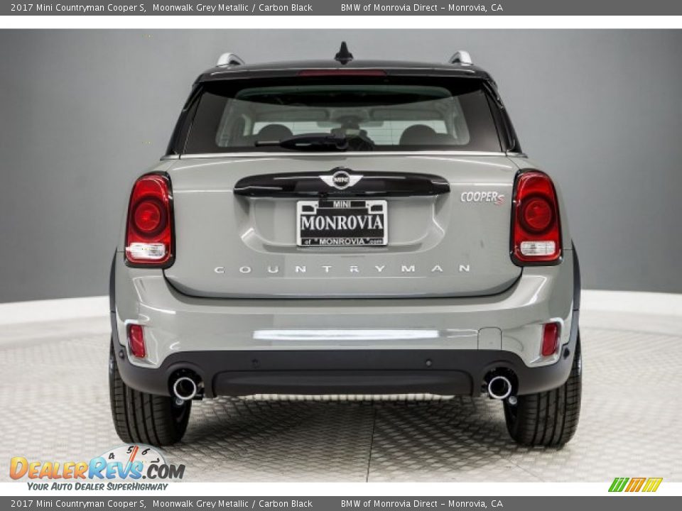 2017 Mini Countryman Cooper S Moonwalk Grey Metallic / Carbon Black Photo #4