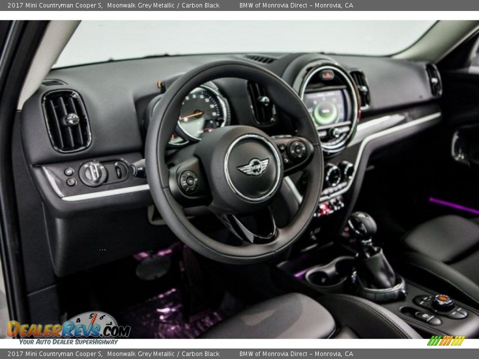 2017 Mini Countryman Cooper S Moonwalk Grey Metallic / Carbon Black Photo #5