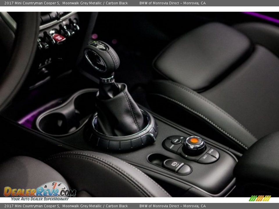 2017 Mini Countryman Cooper S Moonwalk Grey Metallic / Carbon Black Photo #7