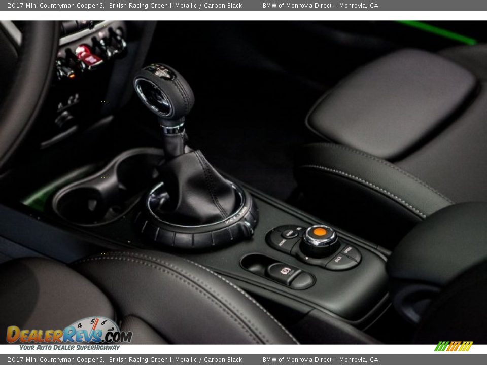 2017 Mini Countryman Cooper S British Racing Green II Metallic / Carbon Black Photo #7