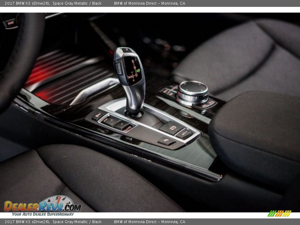 2017 BMW X3 sDrive28i Space Gray Metallic / Black Photo #7