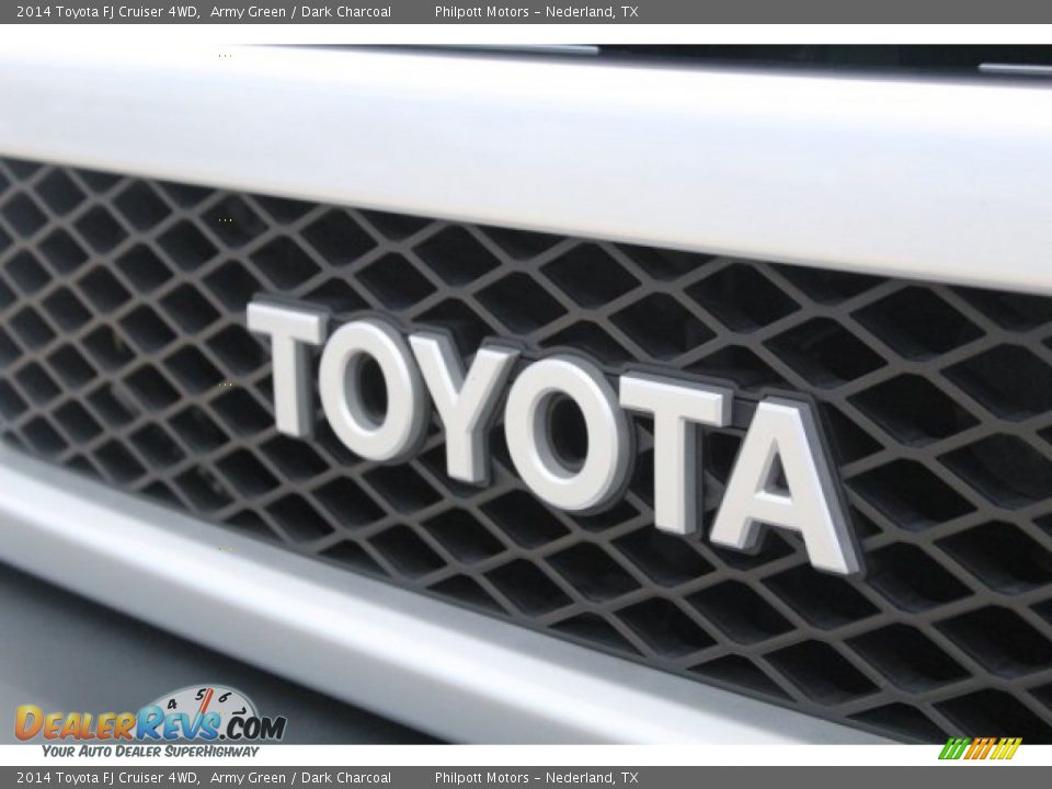 2014 Toyota FJ Cruiser 4WD Army Green / Dark Charcoal Photo #4