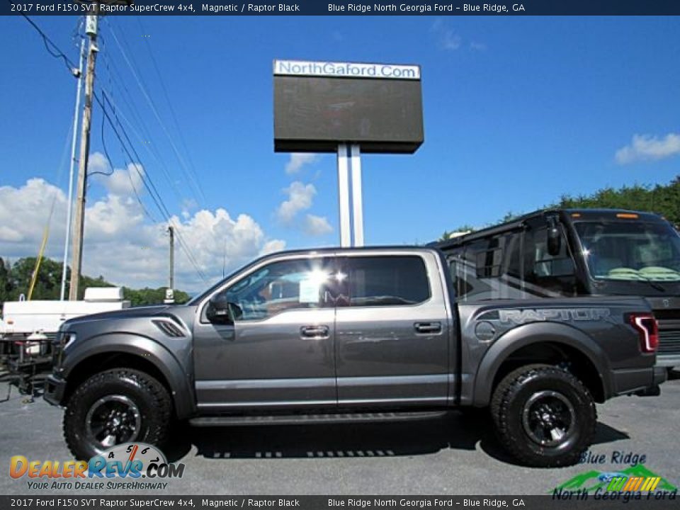 2017 Ford F150 SVT Raptor SuperCrew 4x4 Magnetic / Raptor Black Photo #2