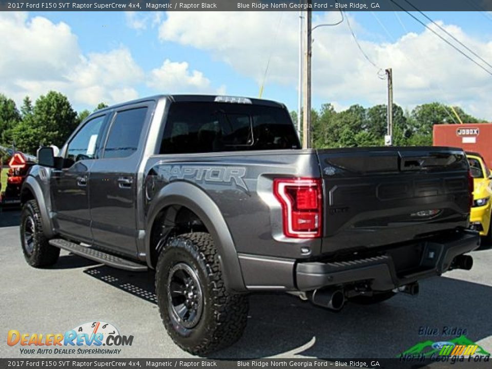 2017 Ford F150 SVT Raptor SuperCrew 4x4 Magnetic / Raptor Black Photo #3