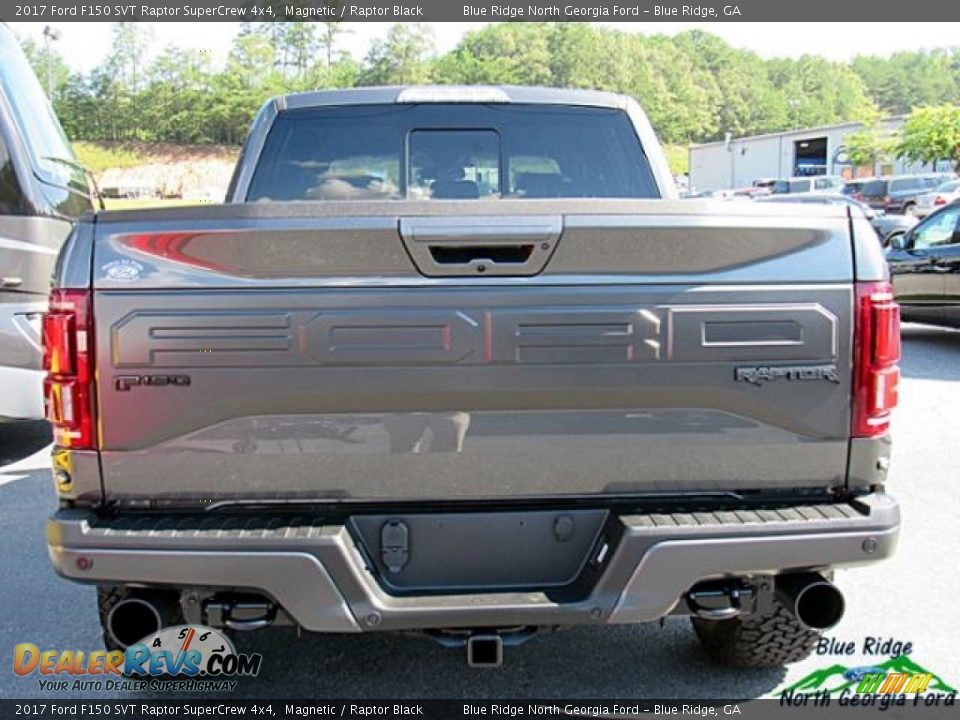 2017 Ford F150 SVT Raptor SuperCrew 4x4 Magnetic / Raptor Black Photo #4