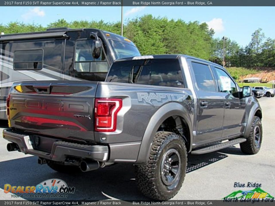 2017 Ford F150 SVT Raptor SuperCrew 4x4 Magnetic / Raptor Black Photo #5