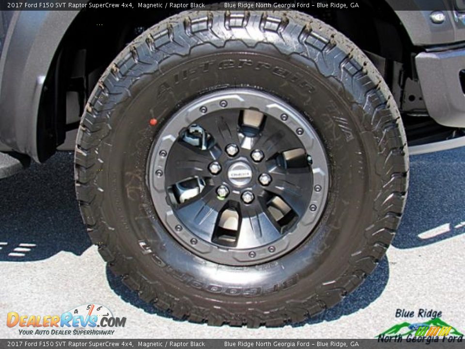 2017 Ford F150 SVT Raptor SuperCrew 4x4 Magnetic / Raptor Black Photo #9