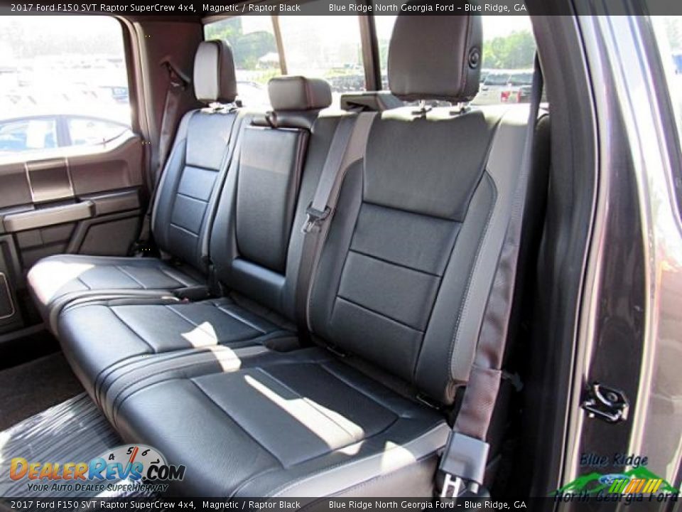 2017 Ford F150 SVT Raptor SuperCrew 4x4 Magnetic / Raptor Black Photo #13