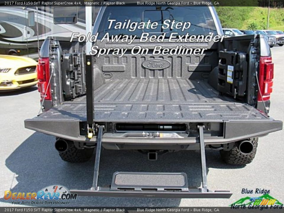 2017 Ford F150 SVT Raptor SuperCrew 4x4 Magnetic / Raptor Black Photo #15