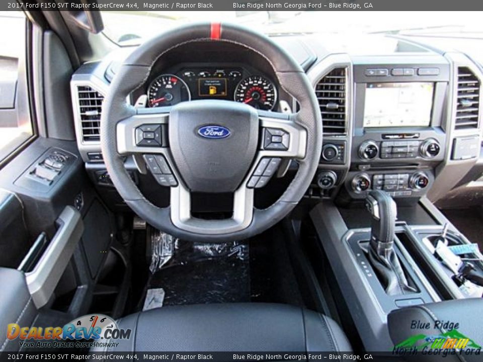 2017 Ford F150 SVT Raptor SuperCrew 4x4 Magnetic / Raptor Black Photo #16