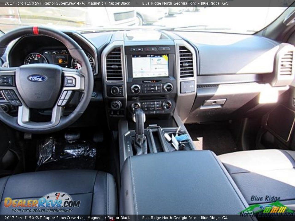 2017 Ford F150 SVT Raptor SuperCrew 4x4 Magnetic / Raptor Black Photo #17