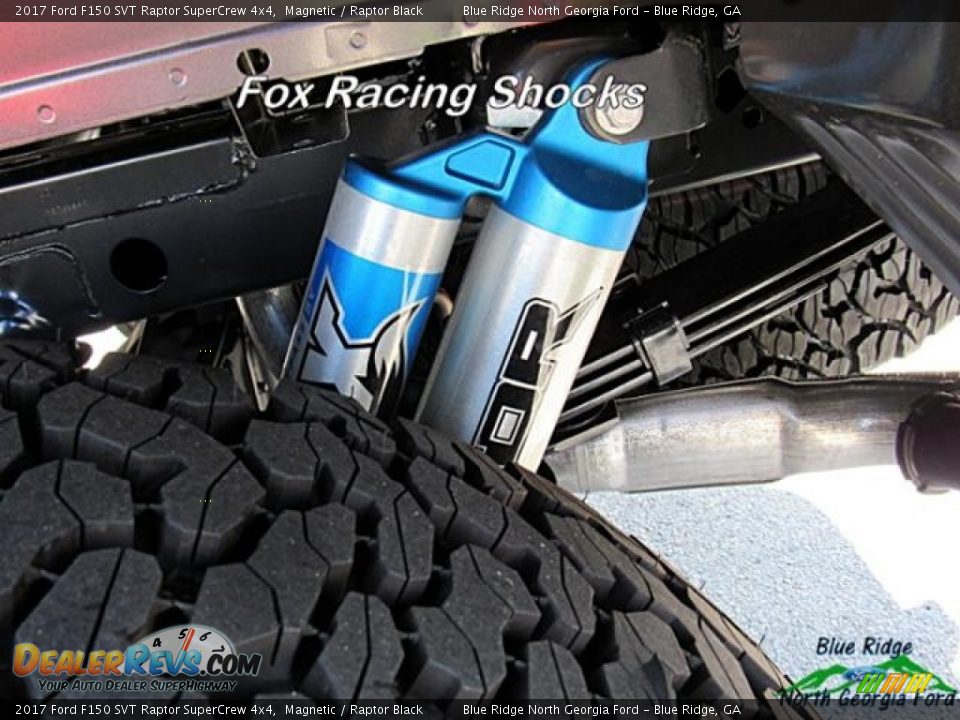 2017 Ford F150 SVT Raptor SuperCrew 4x4 Magnetic / Raptor Black Photo #32