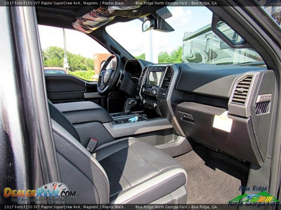 2017 Ford F150 SVT Raptor SuperCrew 4x4 Magnetic / Raptor Black Photo #36