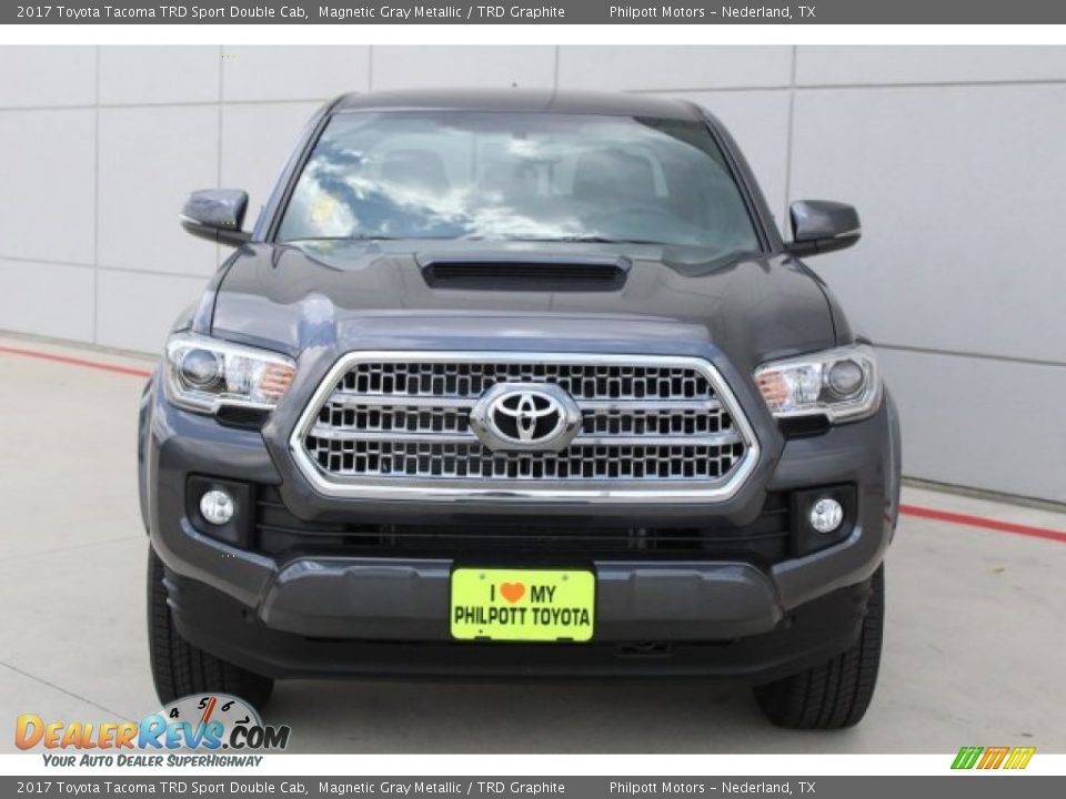 2017 Toyota Tacoma TRD Sport Double Cab Magnetic Gray Metallic / TRD Graphite Photo #2