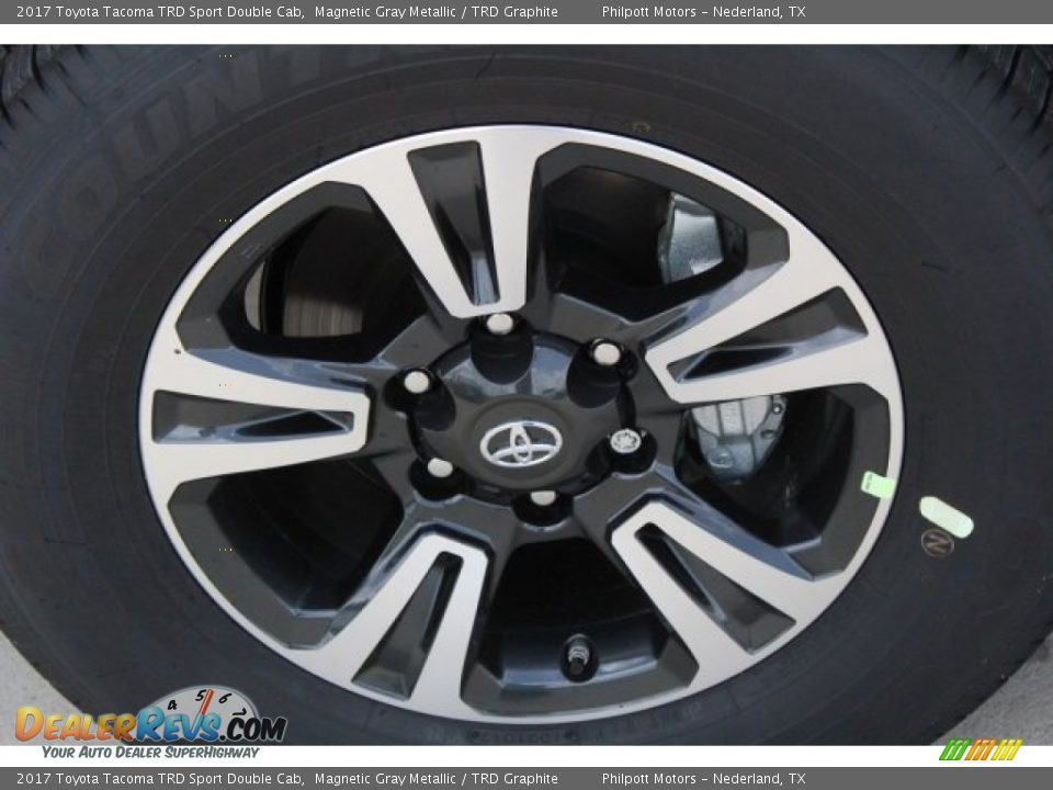 2017 Toyota Tacoma TRD Sport Double Cab Magnetic Gray Metallic / TRD Graphite Photo #5