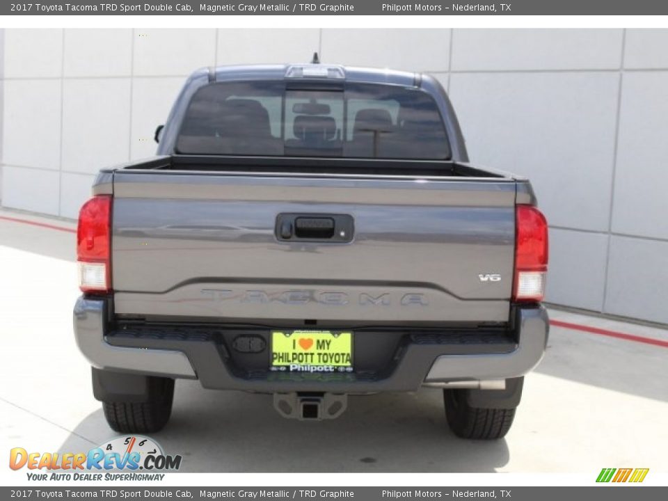 2017 Toyota Tacoma TRD Sport Double Cab Magnetic Gray Metallic / TRD Graphite Photo #7