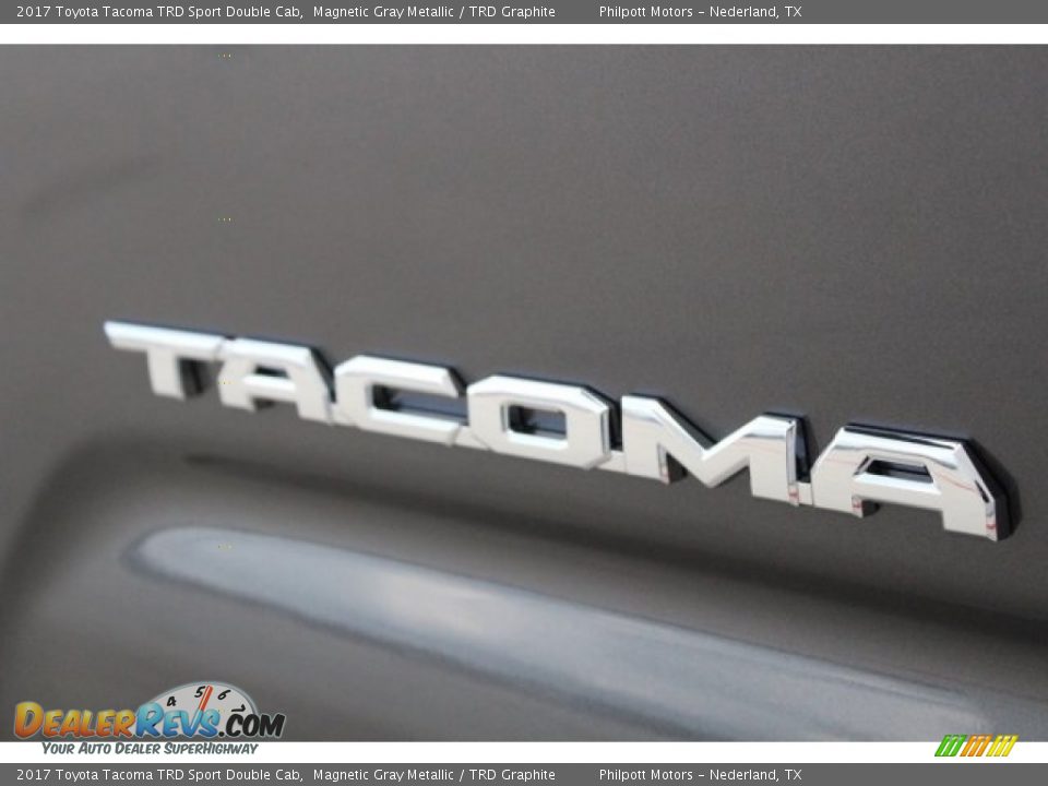2017 Toyota Tacoma TRD Sport Double Cab Magnetic Gray Metallic / TRD Graphite Photo #8