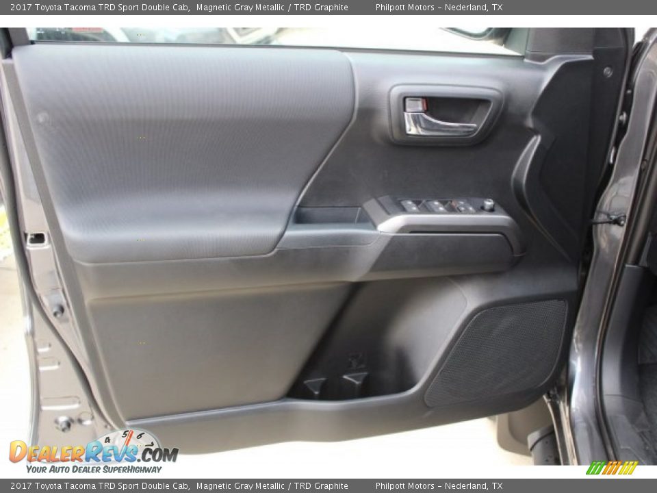 2017 Toyota Tacoma TRD Sport Double Cab Magnetic Gray Metallic / TRD Graphite Photo #10