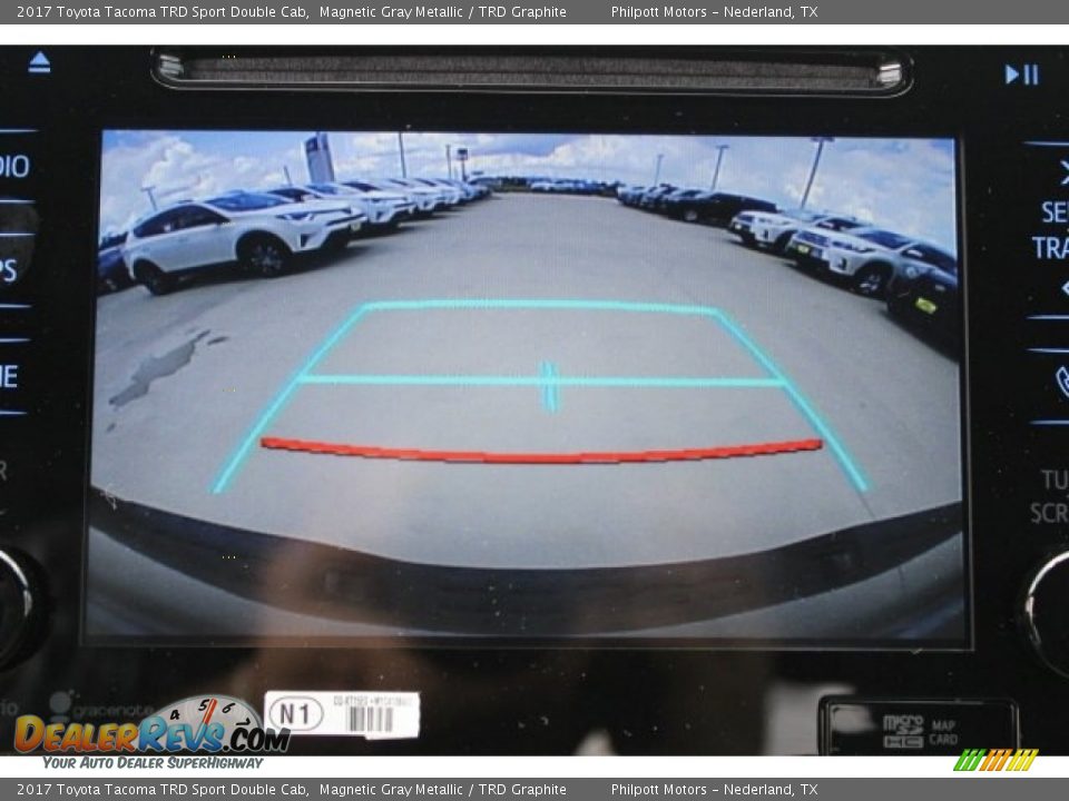 2017 Toyota Tacoma TRD Sport Double Cab Magnetic Gray Metallic / TRD Graphite Photo #14