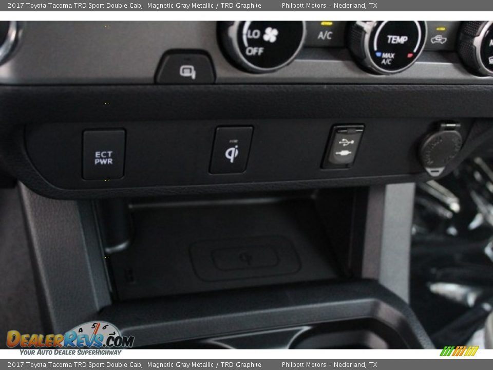 2017 Toyota Tacoma TRD Sport Double Cab Magnetic Gray Metallic / TRD Graphite Photo #16